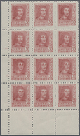 Spanien: 1938, Ferdinand II. 30c. Pale Carmine-red In A Lot With 23 Stamps With Imprint ‚Lit. Fourni - Gebraucht