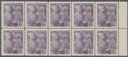 Spanien: 1939/1940, General Franco Definitives (‚Sanchez Toda‘) Complete Set Of 12 In A Lot With 30 - Gebraucht