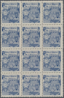 Spanien: 1944, Millenium Of Castile 75c. Blue ‚coat Of Arms Of Santander‘ In A Lot With Approx. 450 - Usados