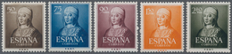 Spanien: 1951, 500th Birthday Of Queen Isabella I. Lot With About 115 Complete Sets Incl. Several Bl - Usados