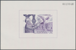 Spanien: 1986, National Stamp Exhibition EXFILNA’86 In Cordoba Imperforate Special Miniature Sheet I - Gebraucht