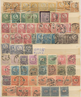 Ungarn: 1871/1945, Used And Mint Collection/accumulation In A Stockbook, From A Good Section "Franz - Briefe U. Dokumente