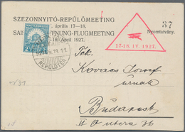 Ungarn: 1879/1997 Holding Of Ca. 630 Postal Stationeries, Covers And Postcards, Incl. Postal Station - Briefe U. Dokumente