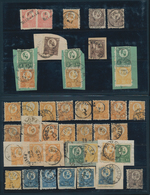 Ungarn - Stempel: 1871-1920's "Postmarks Of Hungary": Collection Of Much More Than 1000 Stamps Inclu - Postmark Collection