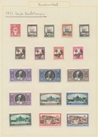 Vatikan: 1929/1949, A Splendid Mint Collection Neatly Arranged On Album Pages, COMPLETE (main Cat. N - Collections