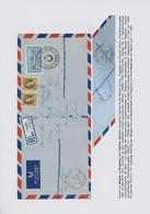 Zypern: 1950/1990 (ca.), MODERN (POSTWAR) POSTAL HISTORY OF CYPRUS/TURKISH CYPRUS, Sophisticated Col - Other & Unclassified