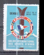 Grenoble, Salon International Des Sports D'hiver Reservé Aux Professionnels, 4 Au 8 Mars 1965 - Sport
