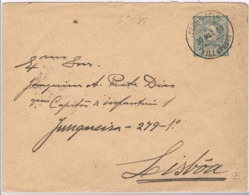 Portugal, 1909, Subscrito Vili Arouco-Lisboa - Cartas & Documentos