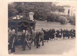 FOTOGRAFIA  D' EPOCA - BUSTO ARSIZIO - FUNERALE SIG. PIETRO COLOMBO - FOTO A. BARAVALLE - BUSTO ARSIZIO ( VARESE) - Busto Arsizio