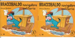 M#0V86 MINI LIBRO N.83 Hanna-Barbera BRACCOBALDO NAVIGATORE SOLITARIO Ed.Mondadori 1967 - Oud
