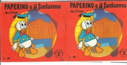 M#0V87 MINI LIBRO N.72 Walt Disney PAPERINO E IL FANTASMA Ed.Mondadori 1966 - Anciens