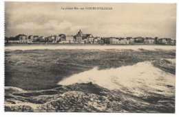 CPA VENDEE  85 LES SABLES D'OLONNE  La Plaine Mer Aux SABLES D'OLONNE - Sables D'Olonne