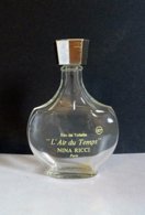 Ancien Flacon  Rechargeable "L'AIR DU TEMPS" De NINA RICCI  EDT  50 Ml   VIDE Pour Collection (avec Bouchon) - Flakons (leer)