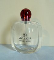 Flacon Vaporisateur "SKY Di GIOIA "  De GIORGIO ARMANI Eau De Parfum 50 Ml VIDE/EMPTY - Flacons (vides)