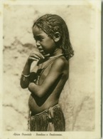 AFRICA - SUDAN -  BAMBINA A OMDURMAN - 1930s (BG4014) - Sudán