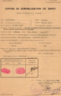 VP15.726 - MILITARIA - TUNIS 1939 - Document Concernant Le Soldat Georges VUILLAUME - Documents