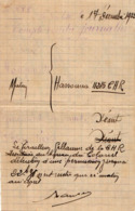 VP15.737 - MILITARIA - 1923 - Document  Concernant Le Tirailleur Georges VUILLAUME - Documenti