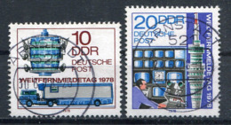 DDR Michel-Nr. 2316-2317 Vollstempel Tagesstempel - Usati