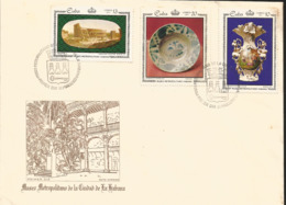 V) 1971 CARIBBEAN, PORCELAIN AND MOSAICS IN THE METROPOLITAN MUSEUM, HAVANA, COLOSSEUM, ITALIAN MOSAIC, MEXICAN BOWL, 17 - Cartas & Documentos