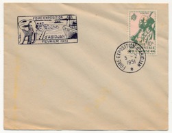 COTE D'IVOIRE (A.O.F.) - Foire Exposition D'Abidjan 5/2/1951 - Covers & Documents
