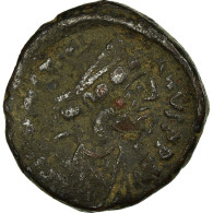 Monnaie, Justinien I, Pentanummium, 542-546, Antioche, TB+, Cuivre, Sear:241 - Byzantium