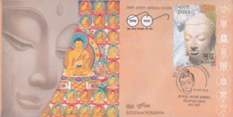 India 2018  Buddhism  Budh Purnima  Raipur  Special Cover # 19512  D  Indien Inde - Buddhism