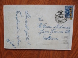 RUSSIA USSR ESTONIA 1946 KIISA CANCEL    , OLD POSTCARD   ,o - Autres & Non Classés