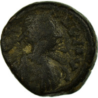 Monnaie, Justin I, Pentanummium, 518-527, Constantinople, TB+, Cuivre, Sear:75 - Byzantines