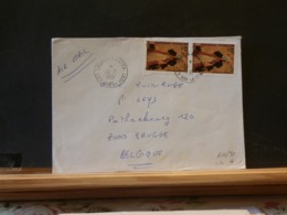 A10/721  LETTRE POLYNESIE  1991 POUR LA BELG. - Briefe U. Dokumente