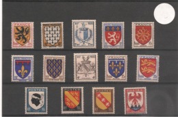 FRANCE Années 1943/46 Armoiries De Province* - Neufs