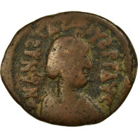 Monnaie, Anastase Ier, Demi-Follis, 491-518 AD, Antioche, Rare, TB, Cuivre - Byzantine