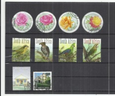 TEN AT A TIME - SOUTH AFRICA - LOT OF 10 DIFFERENT COMMEMORATIVE 12 - USED OBLITERE GESTEMPELT USADO - Used Stamps