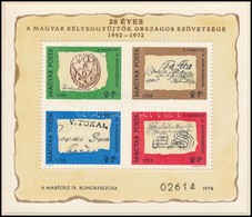 ** 1972 Bélyegnap (45.) Ajándék Blokk (30.000) - Other & Unclassified