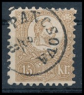 O 1871 Kőnyomat 15kr Világosbarna, Szép Bélyeg 'PANCSOVA' (35.000) - Sonstige & Ohne Zuordnung