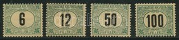 * 1905 Zöldportó 'A' 6f, 12f, 50f, 100f (21.000) - Otros & Sin Clasificación