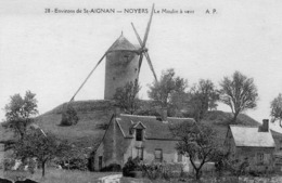 41. CPA. NOYERS.  Le Moulin à Vent. - Noyers Sur Cher