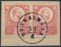 1871 Réznyomat 5kr Pár 'SZAKALHÁZA' (GUDLIN 250 Pont) - Sonstige & Ohne Zuordnung