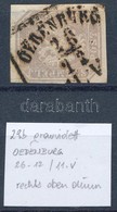 O 1863 Szürkésibolya Hírlapbélyeg 'OEDENBURG' - Altri & Non Classificati