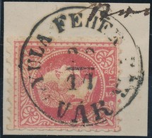 1867 5kr '(GY)ULA FEHÉ(R VÁR) / VÁR' (Gudlin 250 Pont) - Other & Unclassified