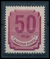 ** 1950 Forint-fillér 50f A Fillér Szó Második 'l' Betűje Lecsúszott, Szedési Hiba - Sonstige & Ohne Zuordnung