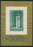 ** 1958 Televízió Vágott Blokk (25.000) - Sonstige & Ohne Zuordnung