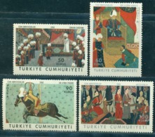 1967 Miniature Painting,archer Warrior,horseback,music,official Scene,Turkey2086 - Grabados