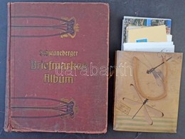 Zsákbamacska Tétel Kis Zacskóban + üres Világalbum 1910-től - Otros & Sin Clasificación