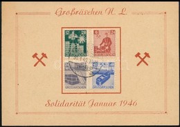 Németország Helyi Kiadások 1945 Után Großräschen 1946 - Sonstige & Ohne Zuordnung