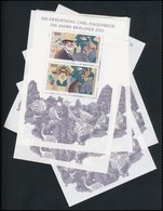 ** O NSZK 1968-1995 Főleg Postatiszta Több / Sok Példányos Blokktétel Levélberakóban. Szép Anyag! - Sonstige & Ohne Zuordnung