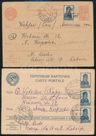1947 2 Db Szovjet Díjkiegészített Levelezőlap Lettországból - Sonstige & Ohne Zuordnung