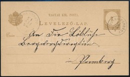 1895 Levelezőlap 'VULKAPORDÁNY' - 'ÁGFALVA / SOPRON VM.' - Other & Unclassified