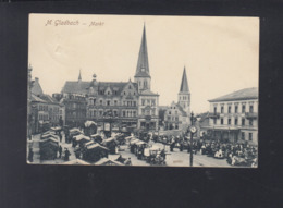 Dt Reich AK Mönchengladbach Markt 1911 - Mönchengladbach