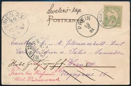 1901 Levelezőlap 'DARUFALVA' K.u.K. Tábornoknak Címezve - Sonstige & Ohne Zuordnung