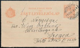 1911 Zárt Levelezőlap 'LAWOCZNE-MISKOLC-BUDAPEST' Mozgóposta Bélyegzéssel - Sonstige & Ohne Zuordnung